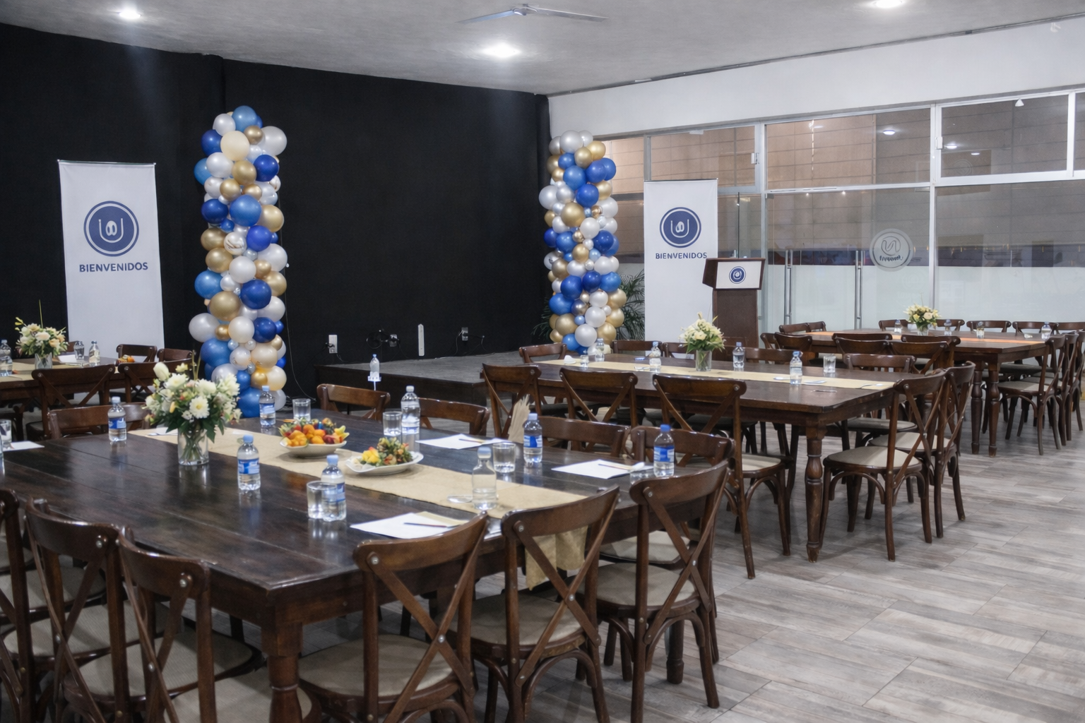 Eventos empresariales pequeños